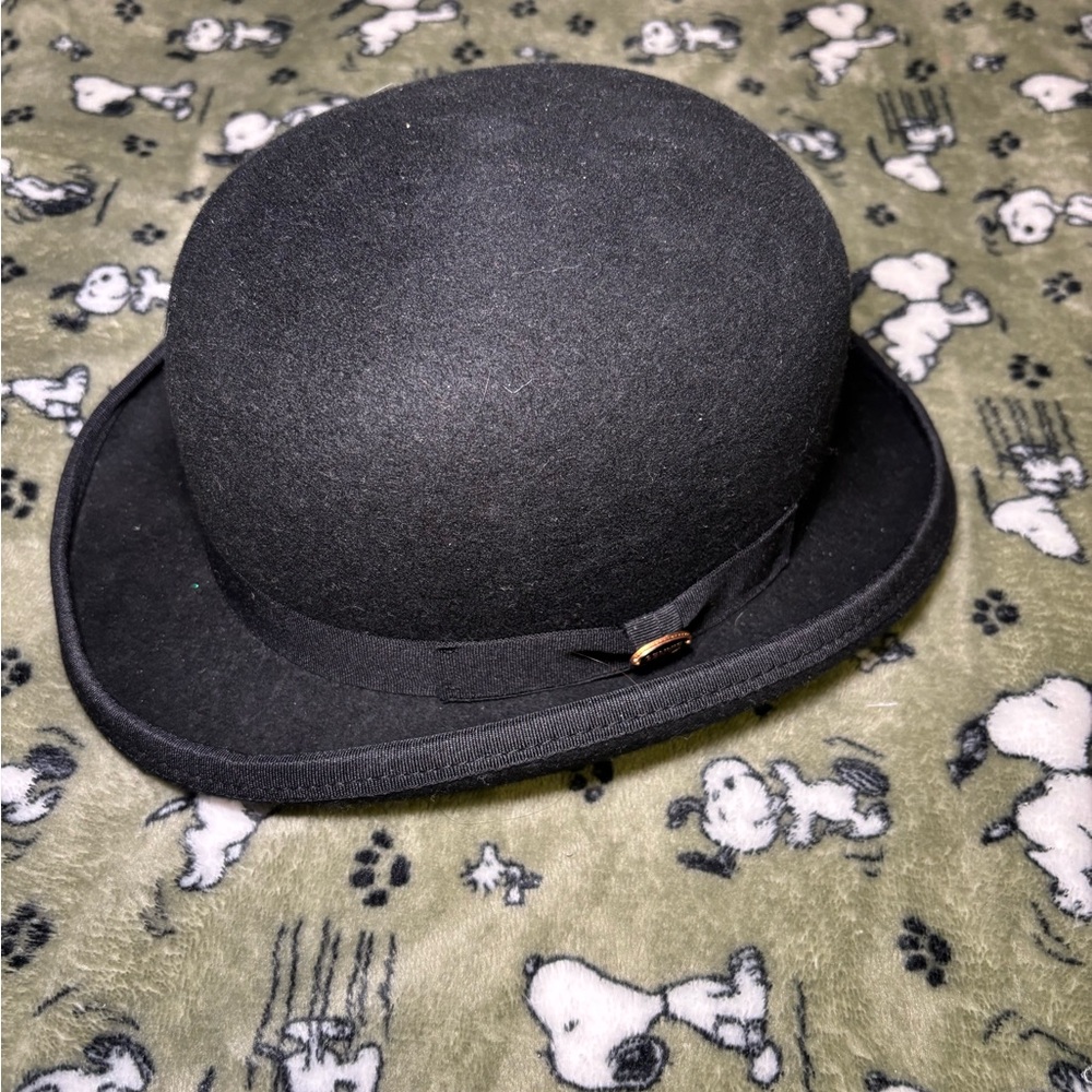 Classic Black Bowler Hat
